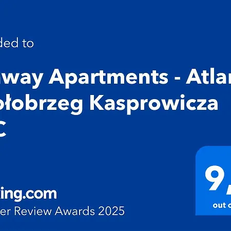 Apartament Seaway - Atlantis - Kasprowicza 20c